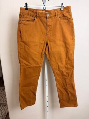 Route 66 Modern Straight Pants Mens 36x30 Brown Stretch Cotton Blend Jeans